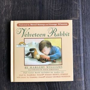 Velveteen rabbit full color book and audio dvd